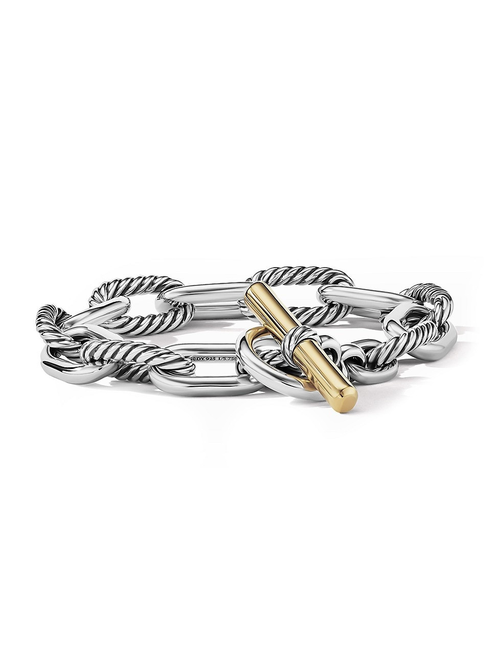 Women's DY Madison Toggle Chain Bracelet - Silver - Size Medium | Saks Fifth Avenue