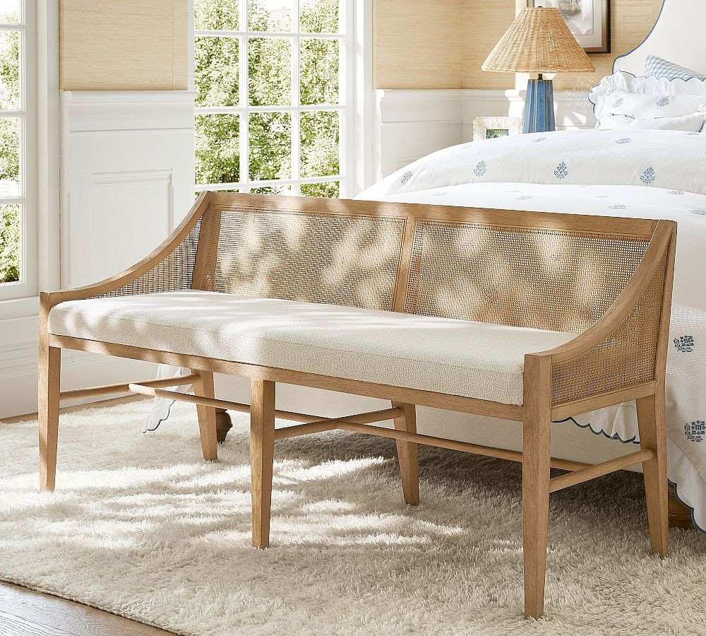 Atwood Upholstered Bench | Pottery Barn (US)