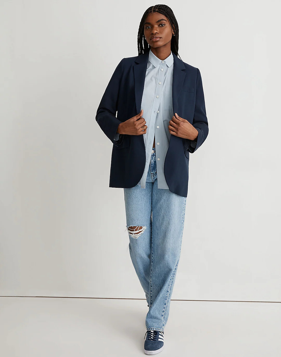 The Larsen Blazer in Drapeweave | Madewell