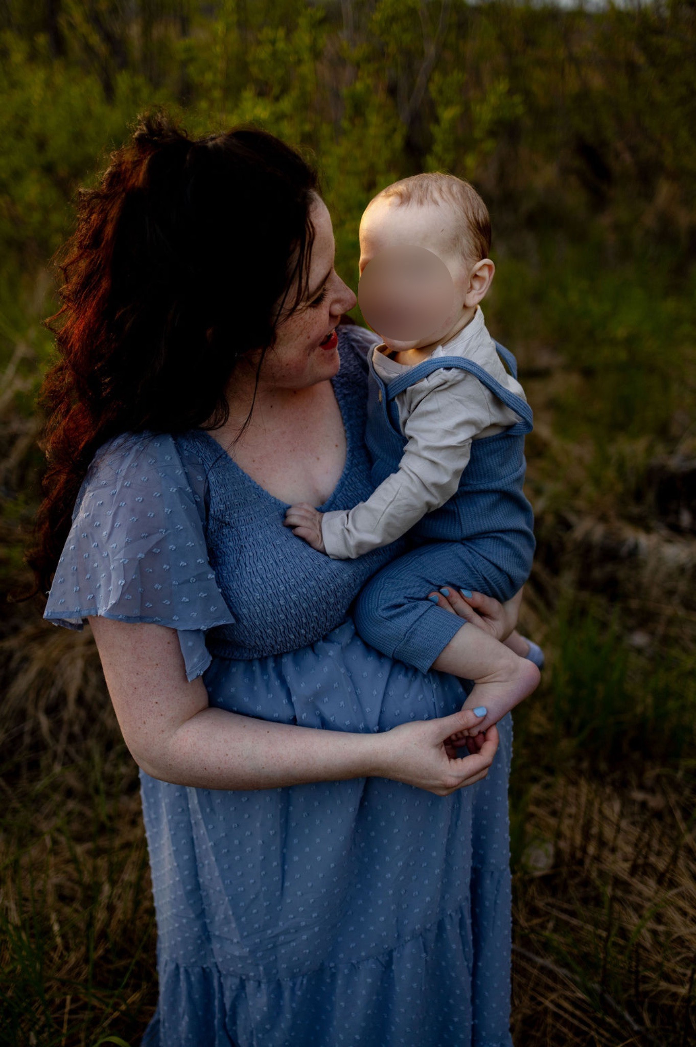 Maternity dress | pregnant dress | pregnancy dress | Maternity outfit | pregnant outfit | pregnancy outfit | Maternity | bump | pregnant | pregnancy | bump friendly | blue dress | maternity photoshoot 

#LTKBaby #LTKFindsUnder50 #LTKBump