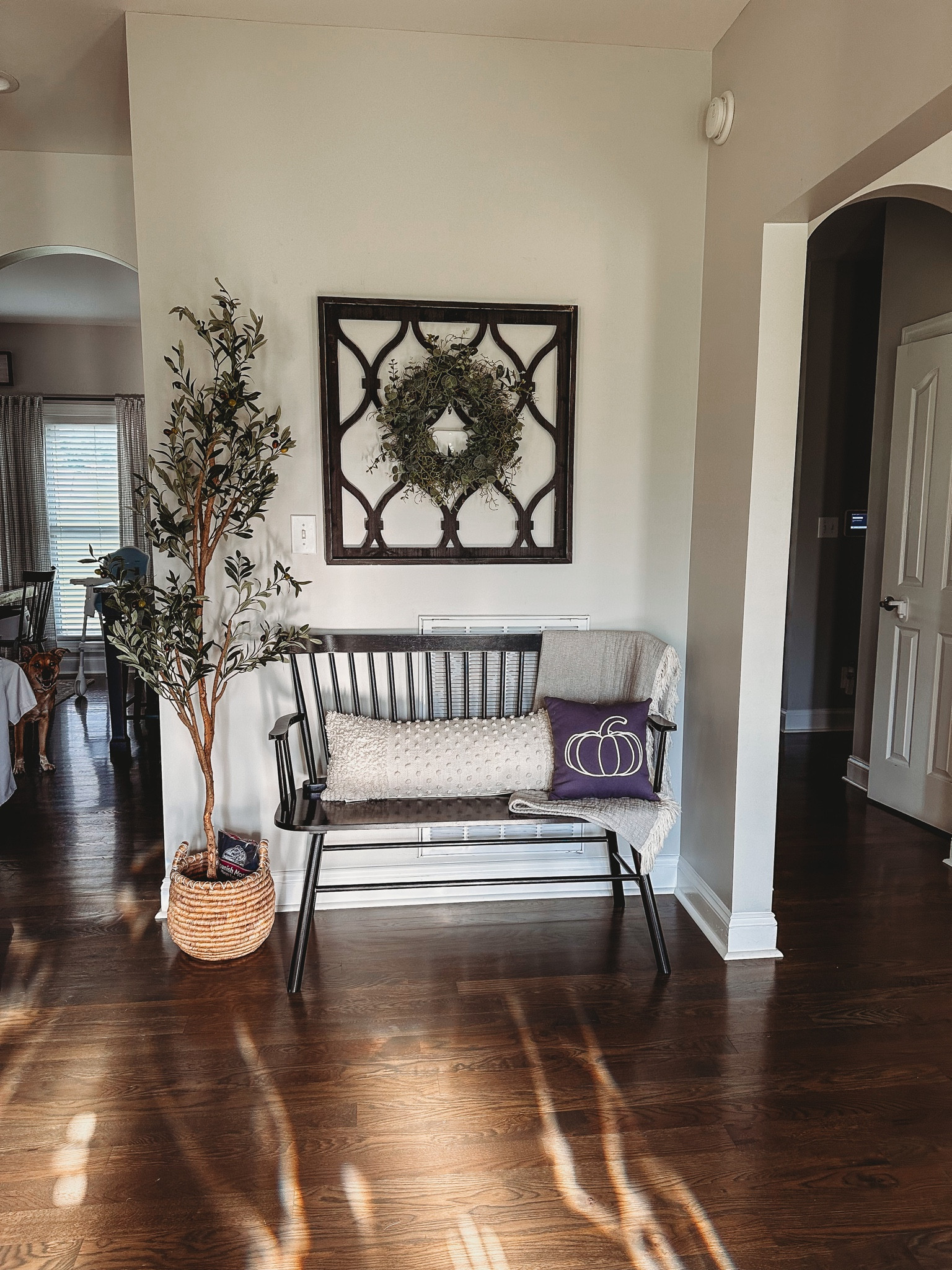 Surprise! I did a little makeover on our entry way! #entrywaydecor #entrywayfurniture #wayfair #decor

#LTKhome #LTKFind #LTKBacktoSchool