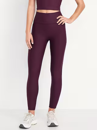 Extra-High Waisted PowerSoft Boundless 7/8 Pocket Leggings – No Front Seam | Old Navy (US)