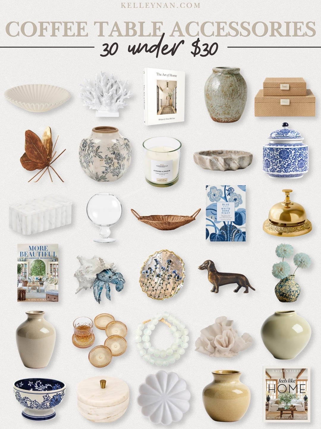 Coffee table decor and accessories on budget and under $30! 

#LTKSaleAlert #LTKHome