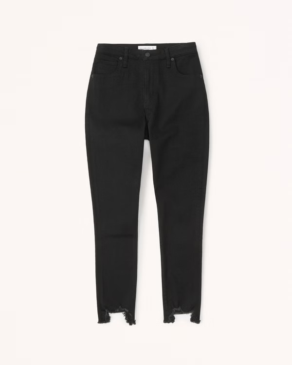 Women's Curve Love High Rise Super Skinny Jean | Women's Bottoms | Abercrombie.com | Abercrombie & Fitch (US)