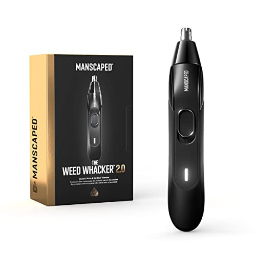 MANSCAPED® The Weed Whacker® 2.0 Electric Nose & Ear Hair Trimmer – 7,000 RPM Precision Tool with Rechargeable Battery, Wet/Dry, Easy to Clean, Improved Stainless Steel Replaceable Blade | Amazon (US)