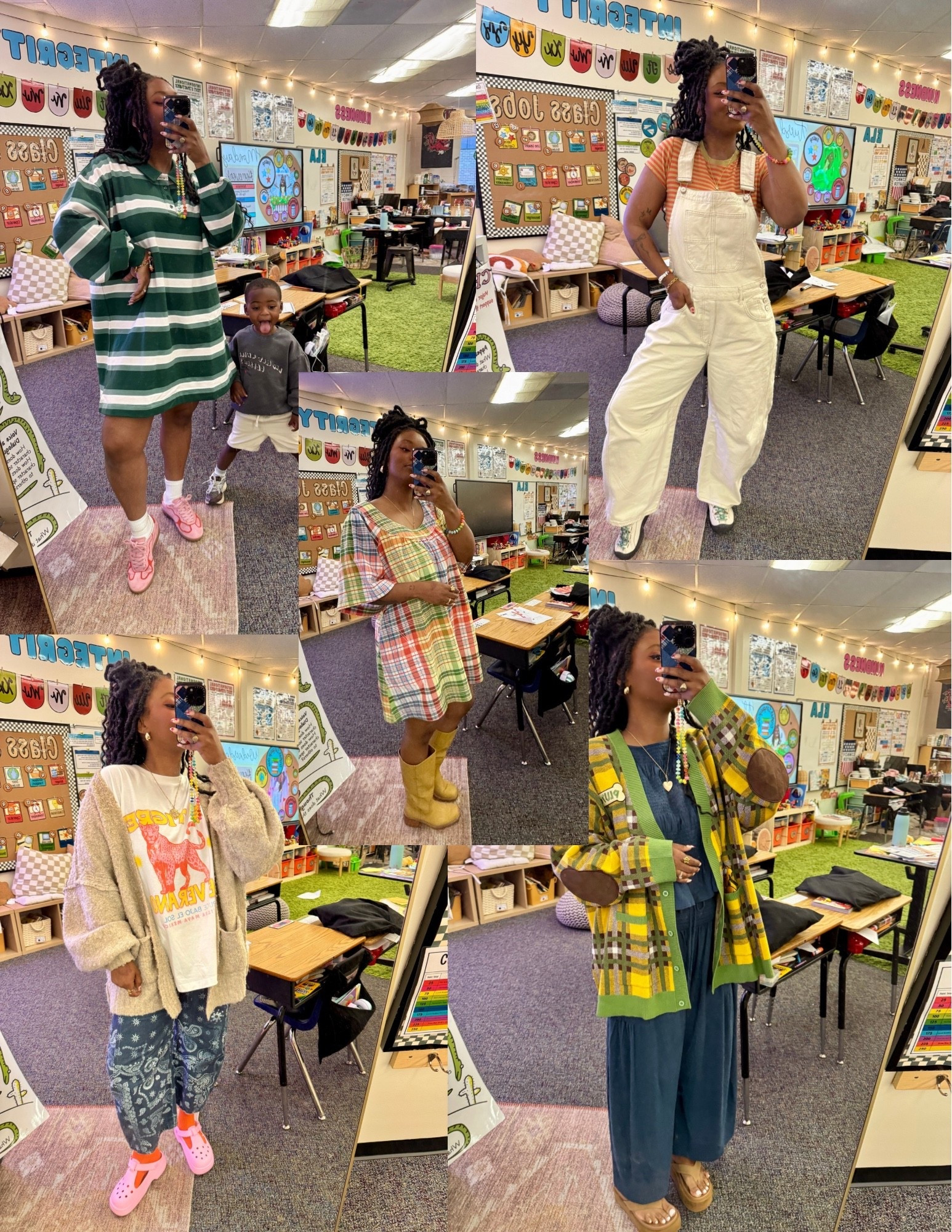 Outfits of the week!
I bought Fridays dress in store, not online yet I’m wearing a small. I added a skirt with matching print! 

Check daily for sizing! 

#LTKgrwm #LTKdayinmylife #LTKootd