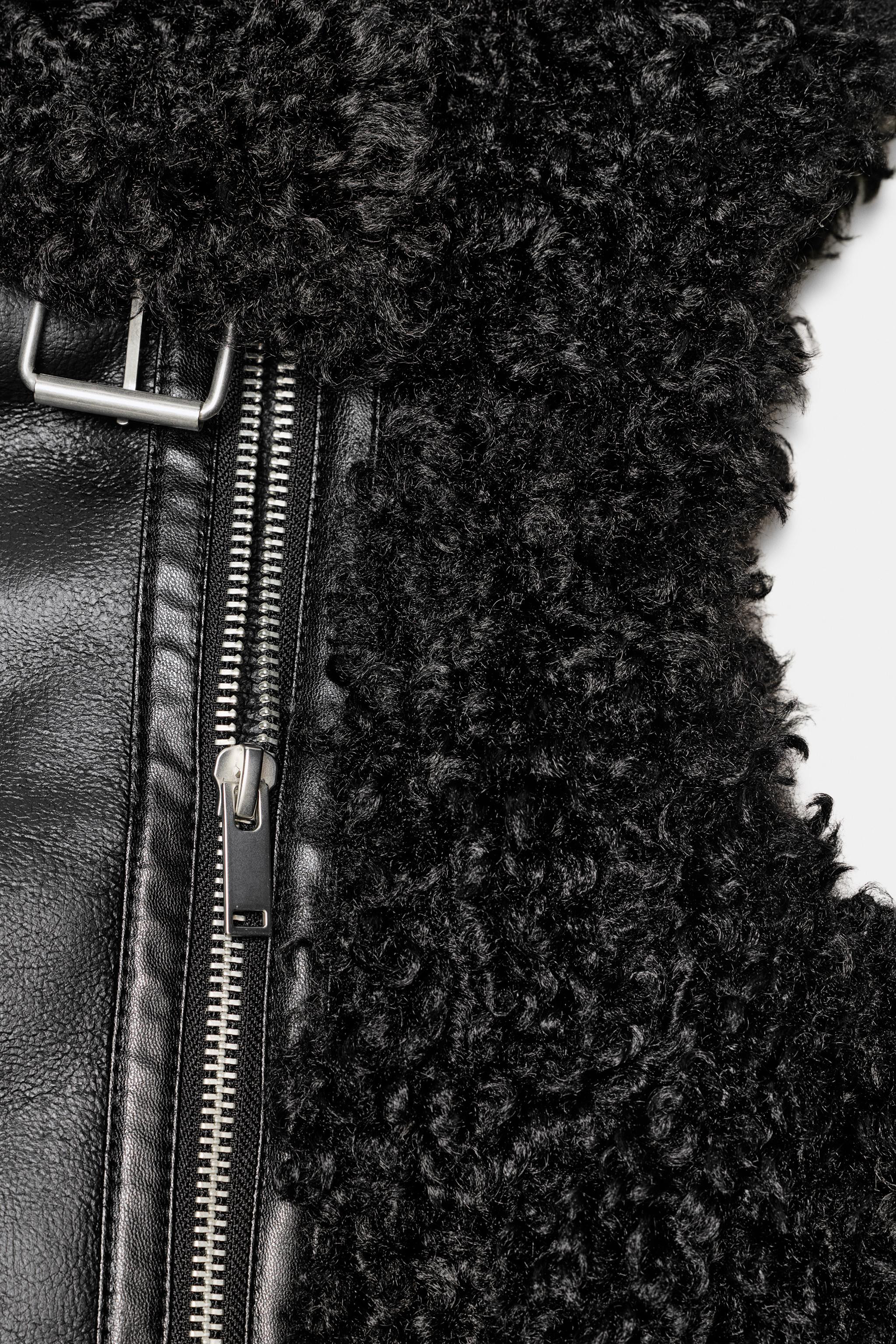 REVERSIBLE FAUX SHEARLING GILET ZW COLLECTION | Zara UK