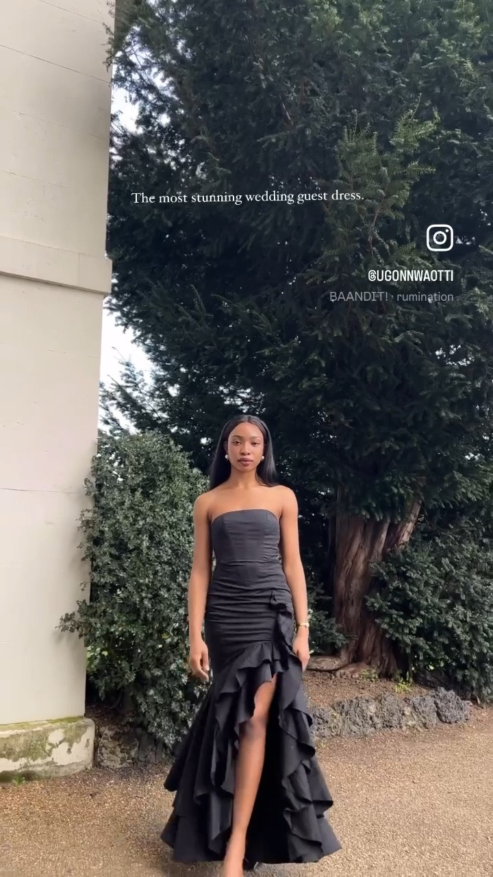 angelina maxi dress black ugonnwaotti on LTK this maxi dress is