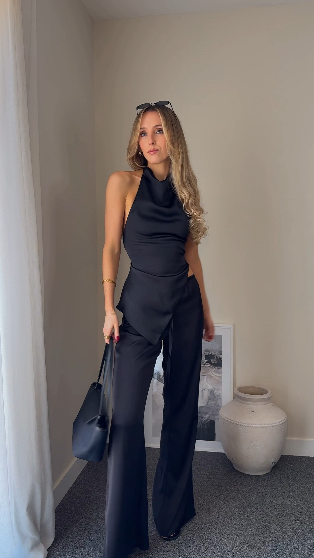 An all black outfit

#LTKuk #LTKpartywear #LTKstyletip