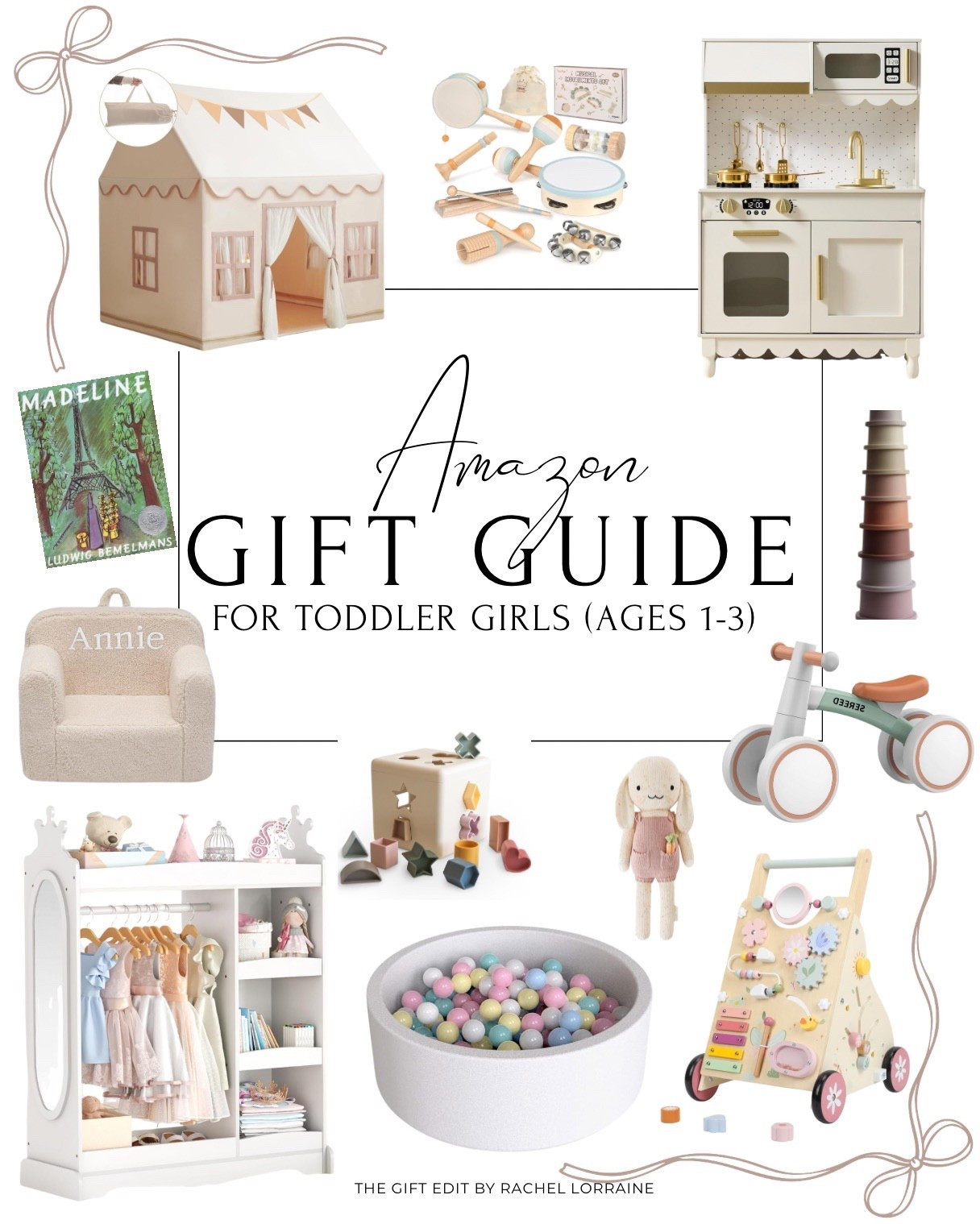 Gift ideas for toddler girls 🎀 As a mom of a little girl, I’ve rounded up simple, sweet finds for toddler girls (ages 1–3) from Amazon — from creative toys that spark imagination to everyday favorites that make playtime extra fun. Perfect for Christmas, birthdays, or just because! 

#LTKGiftGuide #LTKFamily #LTKKids
