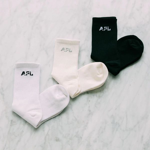 APL Lux Logo Sock 3-Pack | APL - Athletic Propulsion Labs