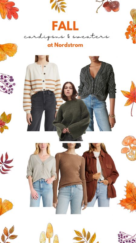 Fall sweaters, cardigans, and Shackets from Nordstrom! I learned to shop early for Fall! These will not be in stores when the going gets rough lol

#LTKstyletip #LTKSeasonal #LTKFind