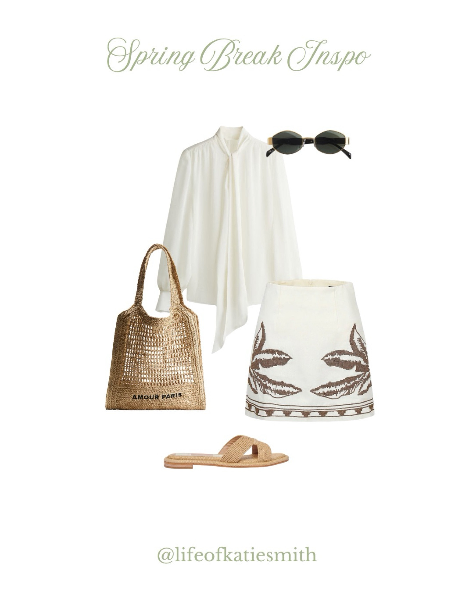 Want this on me ASAP! Chic girl beachy vibe ✨✨ 

chic outfit, springtime outfit, coastal outfit, beach, spring break inspo, spring inspo, all white fit, raffia accessories, woven accessories, springtime, spring styling

#LTKStyleTip #LTKSeasonal #LTKFindsUnder100