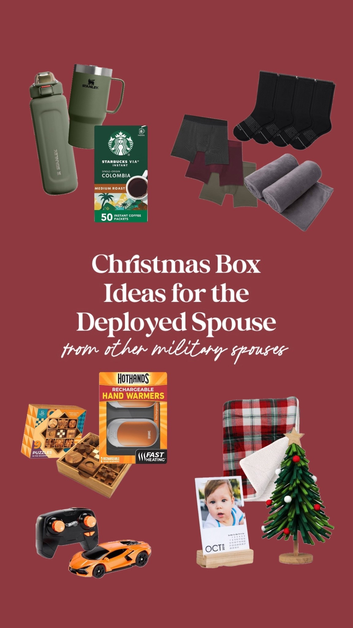 Ideas from milspouses for milspouses 🫶🏽🇺🇸

A portion of commission from this post will be used to buy coffee for deployed service members through Green Bean Coffee! 