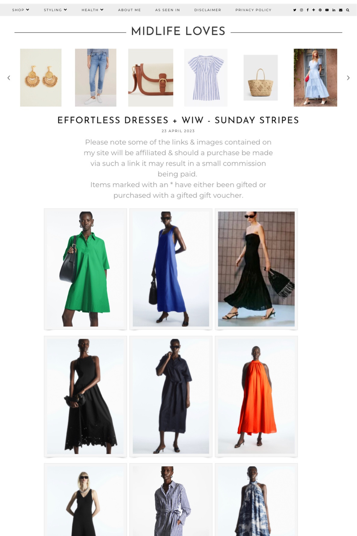 Effortless throw on dresses https://www.mymidlifefashion.com/2023/04/effortless-dresses-wiw-sunday-stripes.html #summerdresses #dress #summerdress #dresses #everydaydresses #fashion #style #mymidlifefashion #midlife #over40 #midlifefashion #midlifestyle #over40fashion #over40style #springfashion #springstyle #summerfashion #summerstyle #effortlessfashion #timelessfashion #effortlessstyle #effortlessfashion #styleover40 #fashionover40

#LTKstyletip #LTKSeasonal #LTKeurope