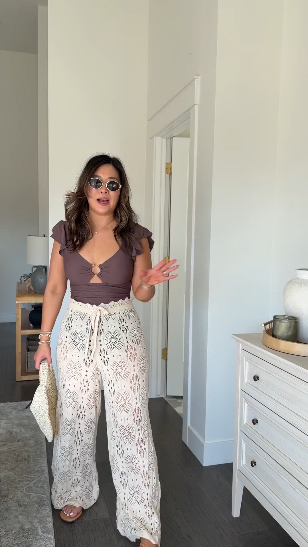 Amazon Resortwear
Swimsuit: Medium
Crochet Coverup Pants: Medium 

Swimsuit, swim coverup, crochet pants, Amazon resort wear, vacation looks

#LTKSeasonal #LTKSwim #LTKootd