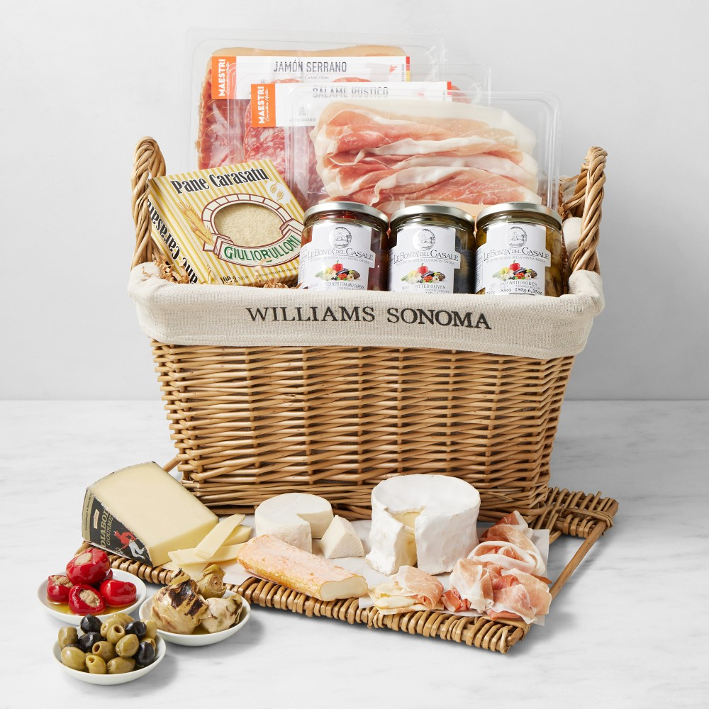 Deluxe Cheese &amp; Charcuterie Gift Hamper | Williams-Sonoma