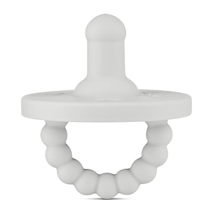 Ryan & Rose Cutie PAT Pacifier Teether (Stage 1, Grey) | Amazon (US)