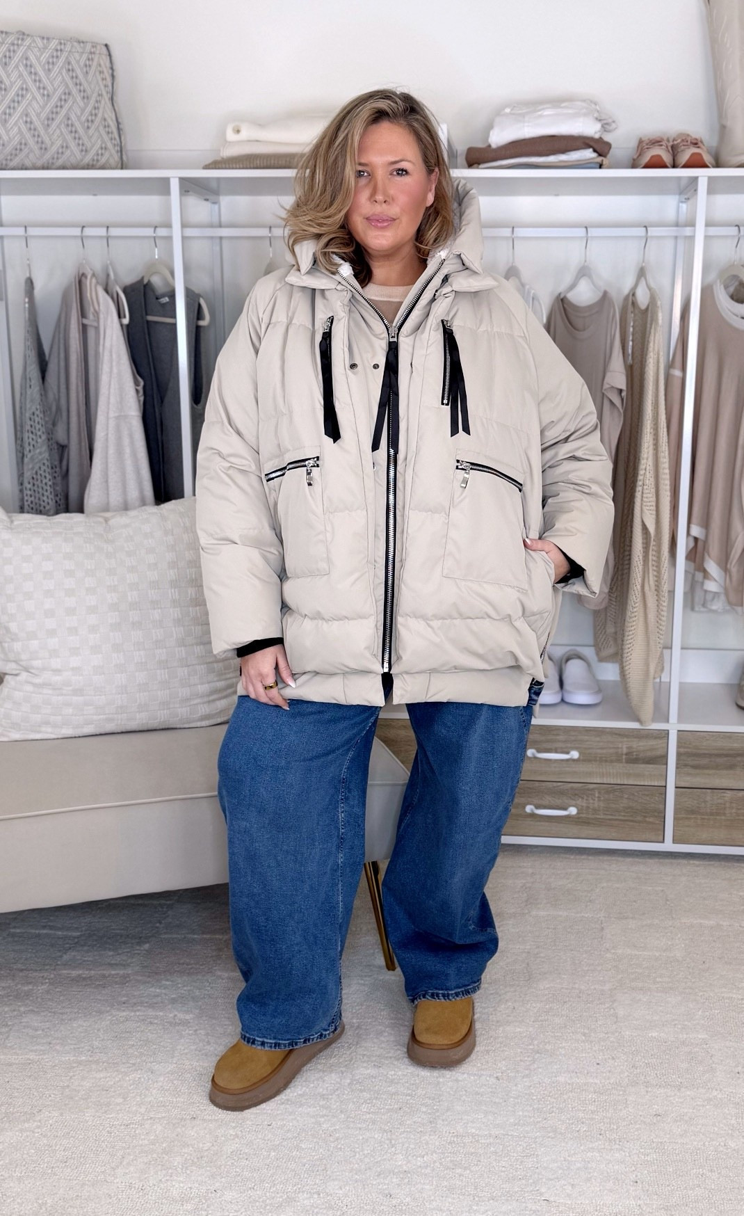 Wearing a 3X in the coat and 20 in the jeans!

Plus size fashion, everyday outfit ideas, comfy casual, trendy fashion, mom style, midsize fashion, wide leg jeans

#LTKMidsize #LTKPlusSize #LTKOver40