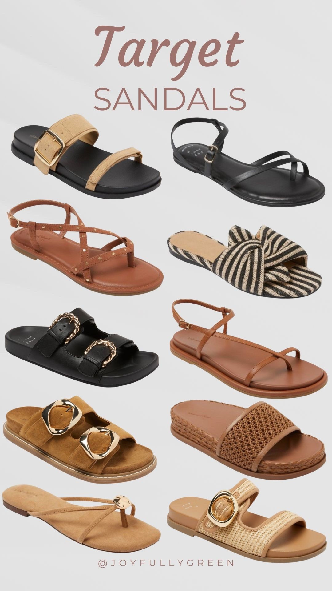 Target women’s summer sandals // Target spring sale 

#LTKSaleAlert #LTKSeasonal