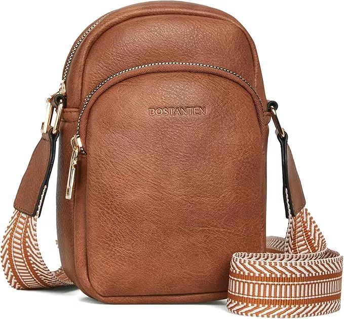  BOSTANTEN Crossbody Bags for Women Leather Snapshot