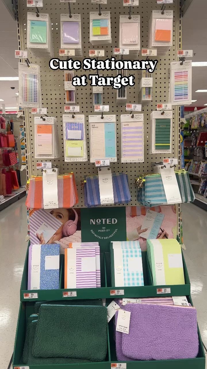 Noted by Post-it stationary collection at Target 
Post-its, pen pouch, laptop pouch, notebook and pens

#LTKU #LTKWorkwear #LTKBacktoSchool
