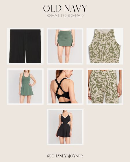 What I ordered from Old Navy. Activewear and everyday wear. 

#LTKunder50 #LTKSeasonal #LTKstyletip