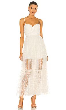 SAU LEE Belle Dress in White from Revolve.com | Revolve Clothing (Global)