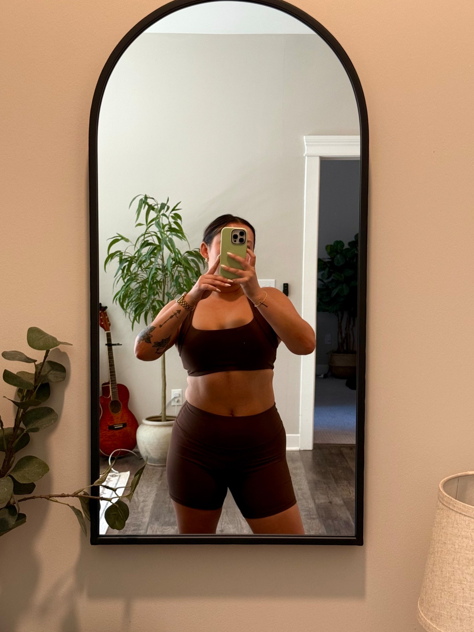 Favorite set to run in👟
The top is the cocoa color but I’m wearing a size medium in both!

#LTKActive #LTKFindsUnder100 #LTKMidsize