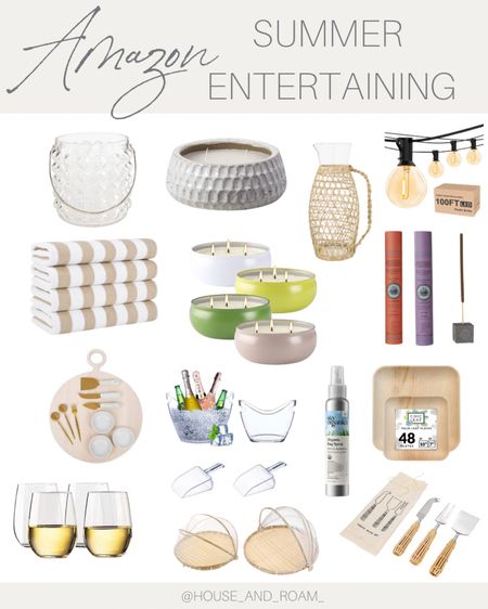 I rounded up some of my must have summer entertaining essentials from amazon! These are staples for all your summer entraining & parties!

#LTKhome #LTKFind #LTKSeasonal