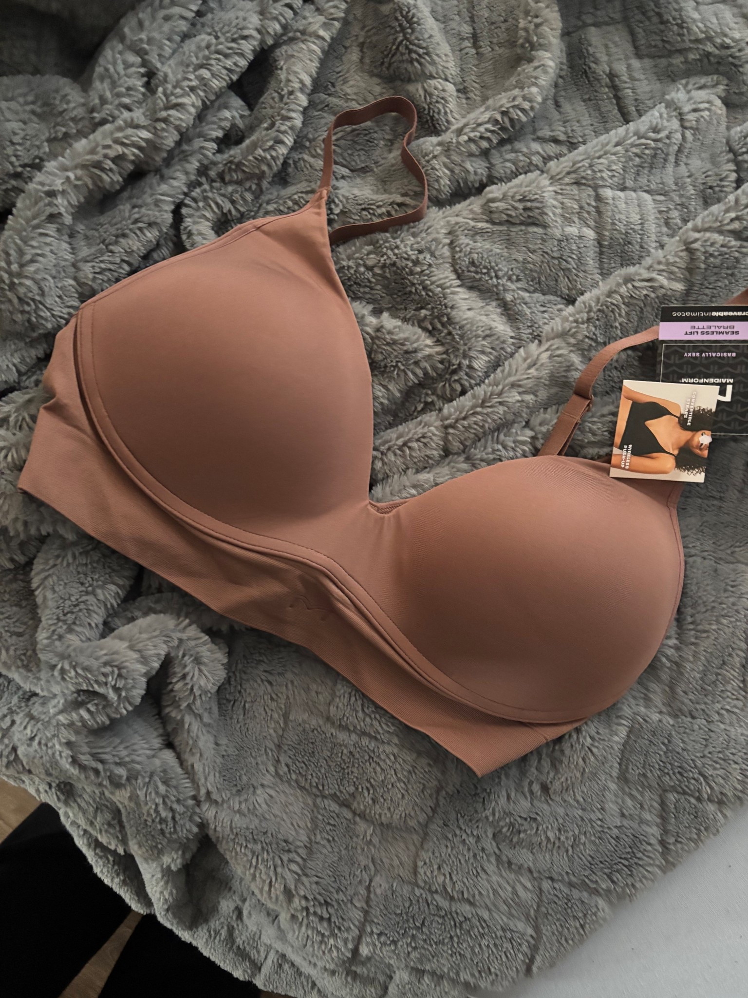 Okay! I saw this bra on TikTok and ran so fast to grab it!! It’s so comfy and cute and fits true to size! I got an XL❤️

#LTKSaleAlert #LTKFindsUnder50 #LTKMidsize