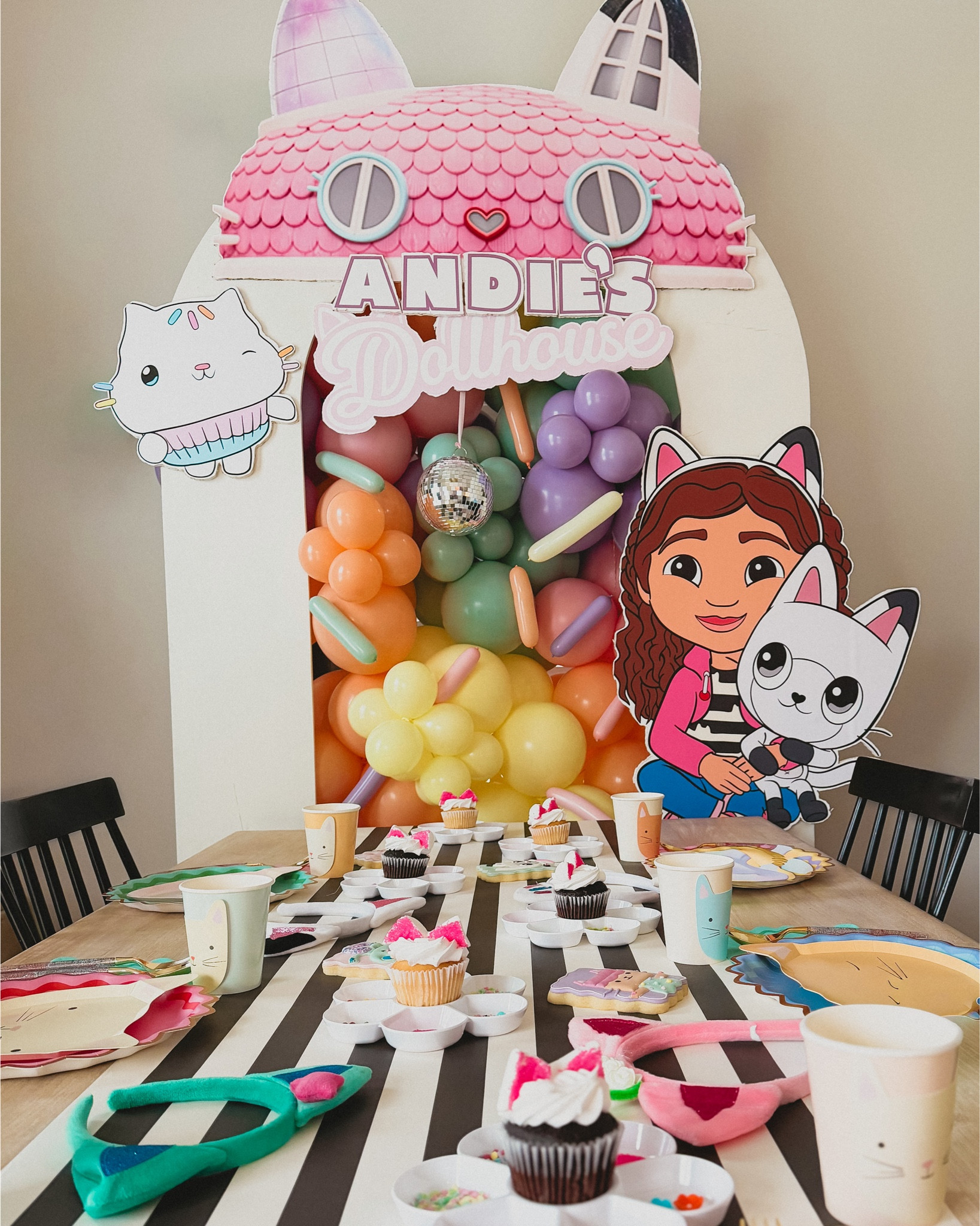 Gabby dollhouse party!🪩🧁💖 

#LTKBaby #LTKKids #LTKHome