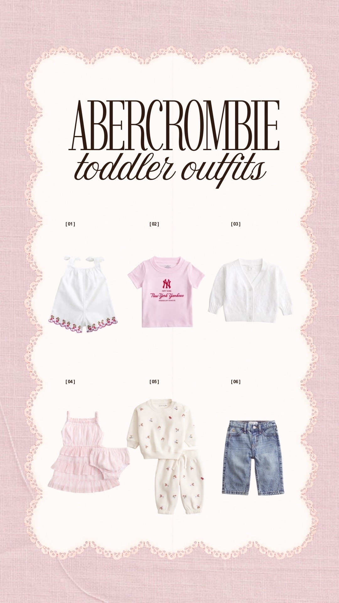 Abercrombie sale happening now until 8/10 40% off all jeans and 20% off almost everything else!
Code: DENIMAF

#LTKSaleAlert #LTKBaby