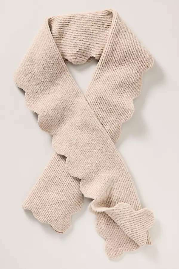 Maeve Scallop Scarf | Anthropologie (US)