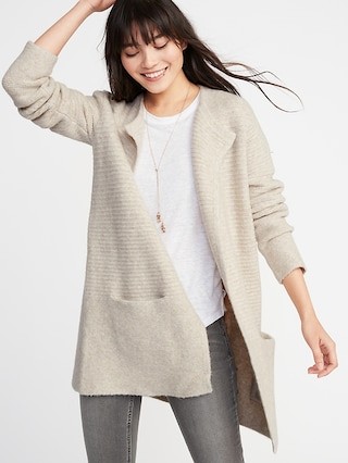 Open-Front Cardi-Coat for Women | Old Navy US