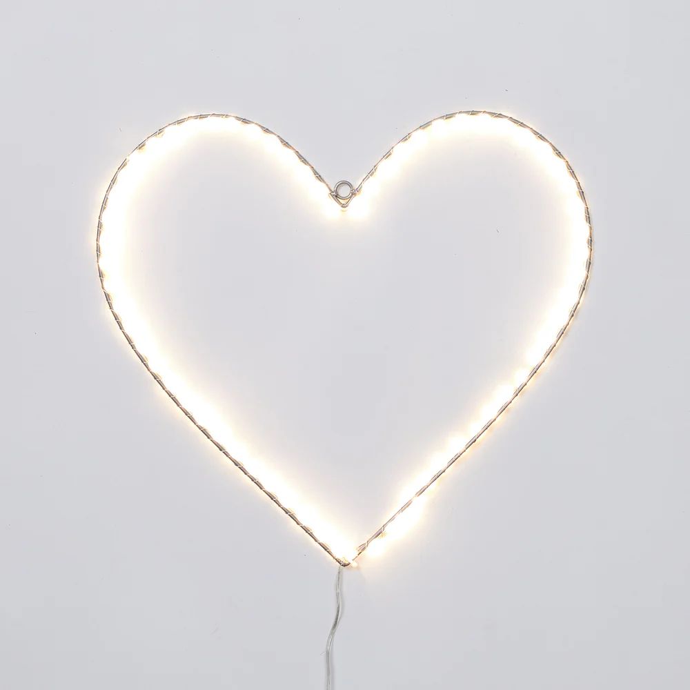 Heart Wire Wall Light | Dormify
