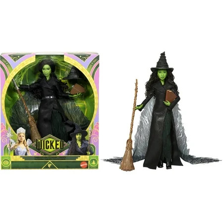 Universal Pictures’ Wicked: For Good Deluxe Elphaba Doll with Movie-Inspired Outfit & 4 Accesso... | Walmart (US)