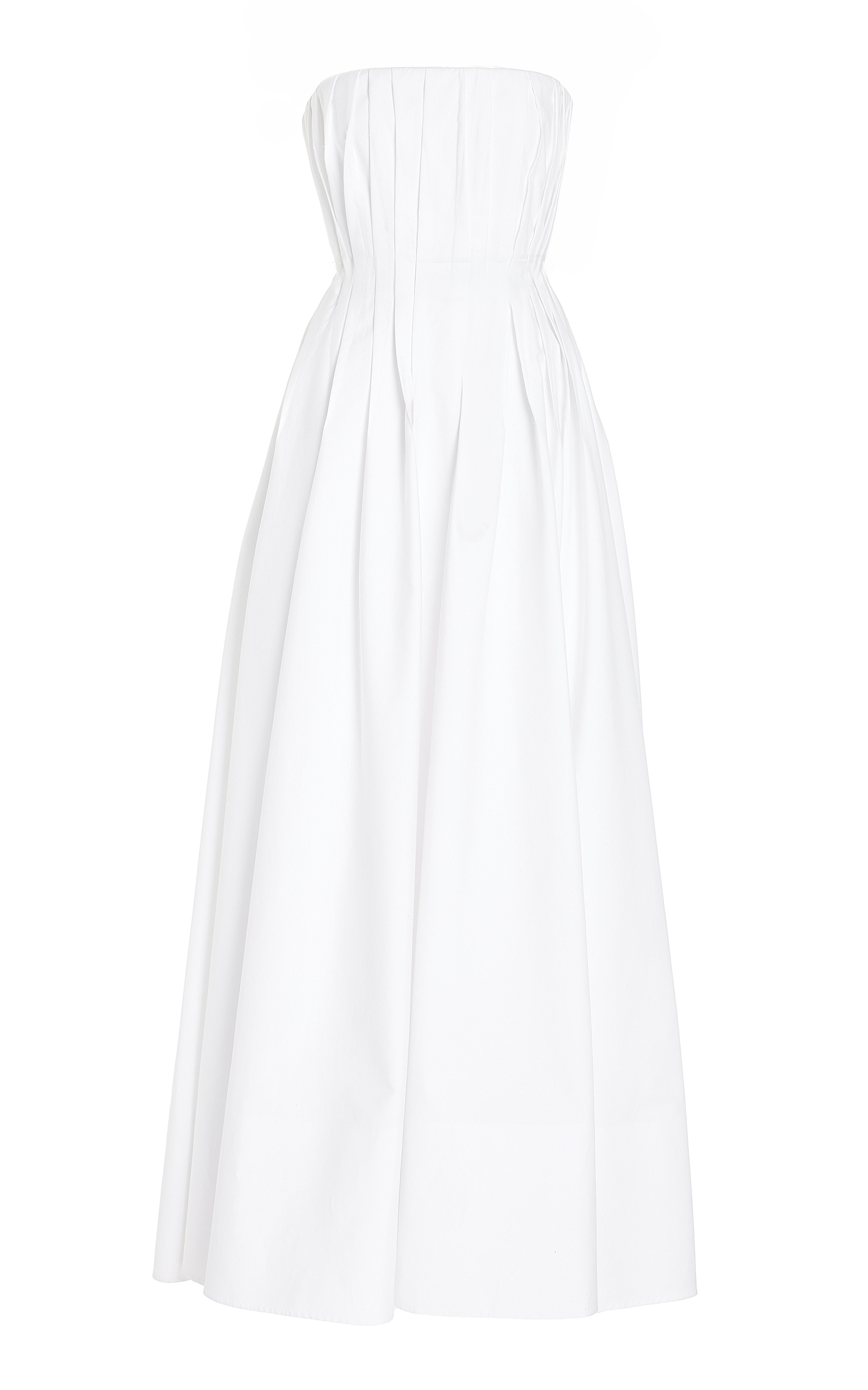 Thalia Strapless Cotton Poplin Maxi Dress | Moda Operandi (Global)