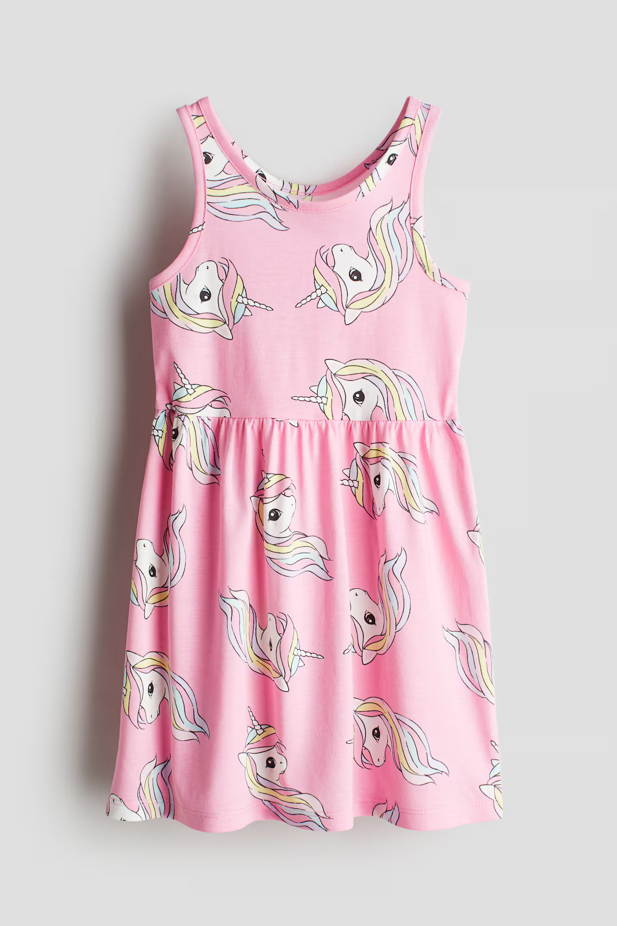 Patterned cotton dress | H&M (UK, MY, IN, SG, PH, TW, HK)