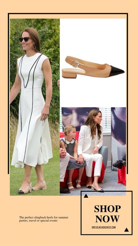 Kate Middleton Camilla Elphick flat cap toe sandals
#chanel #balletflats #polo #casusl 