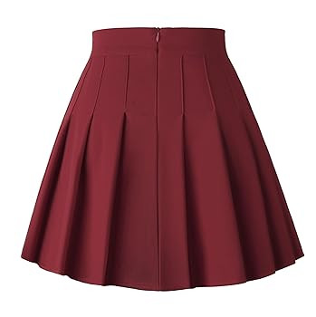Dressever Women's Pleated Skirts Mini Skater Basic Skirt High Waist Tennis Skirt School Uniform C... | Amazon (US)