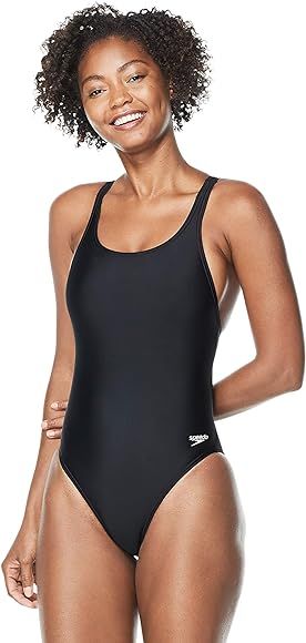 Speedo Women's Swimsuit One Piece Prolt Super Pro Solid Adult | Amazon (US)