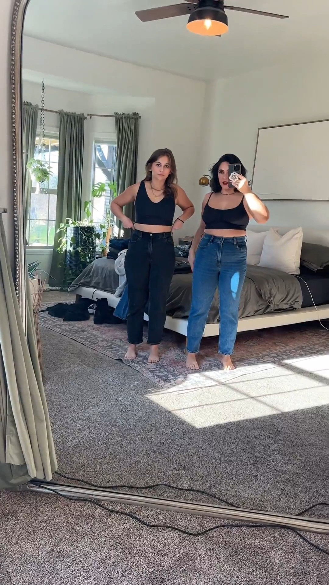 Jean same 

Use code jenreed for more $$ off!
Some of my favorite go to jeans that I always reach for. 
They have some give but are stiff enough where it smooths my stomach
If you are apple shape like me get the regular but if you have more butt and less around your waist get the curve love. 
Size 10/30 



#LTKSeasonal #LTKSaleAlert #LTKHoliday