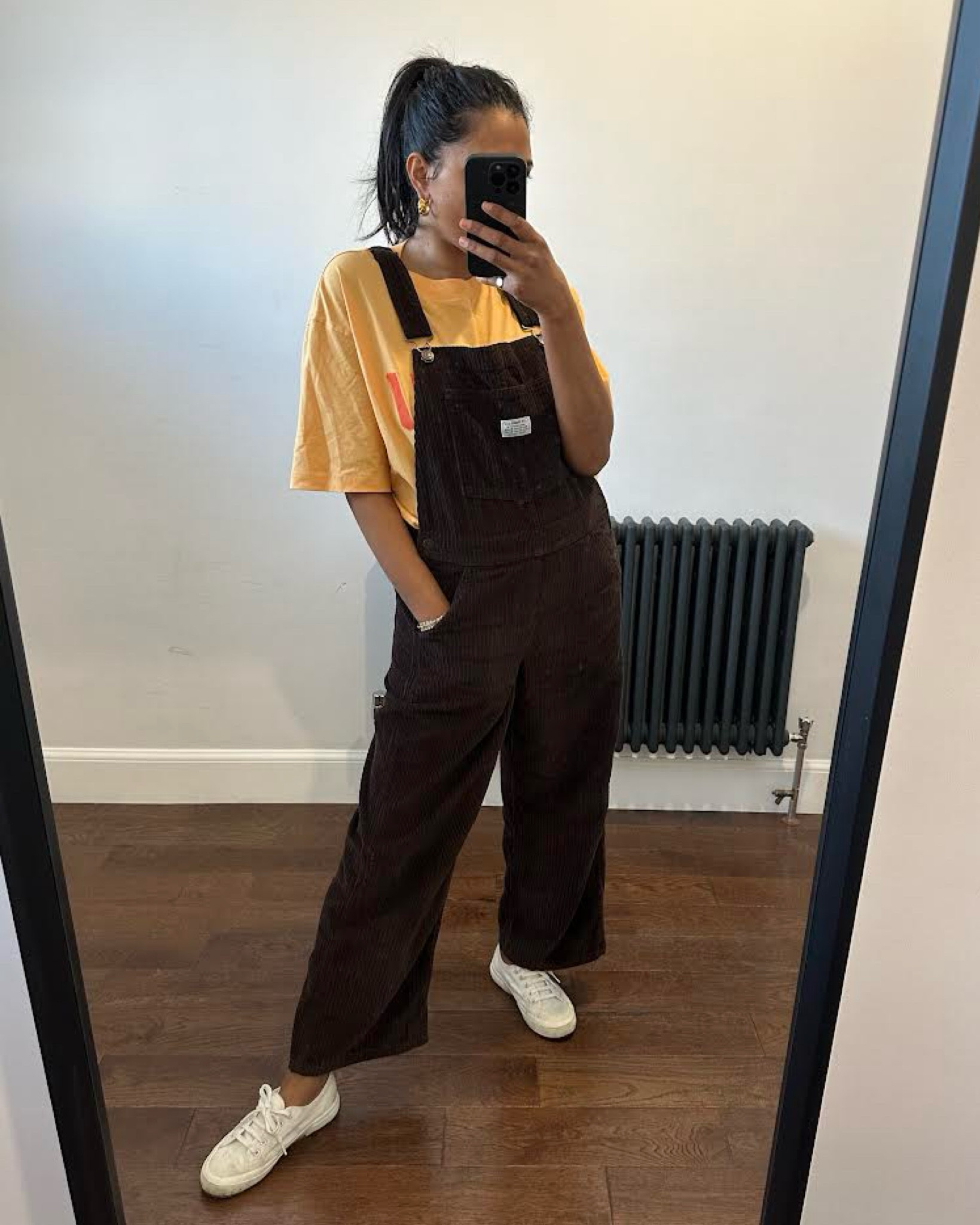 Marni, Levi’s, Superga, Asos, Ssense, Carhartt, transitional outfit, transitional style, spring outfit, spring fashion, oversized tee, Marni tee, corduroy overalls, brown overalls, white trainers, Superga trainers, spring outfit ideas, style inspiration 

#LTKstyletip #LTKSeasonal #LTKeurope