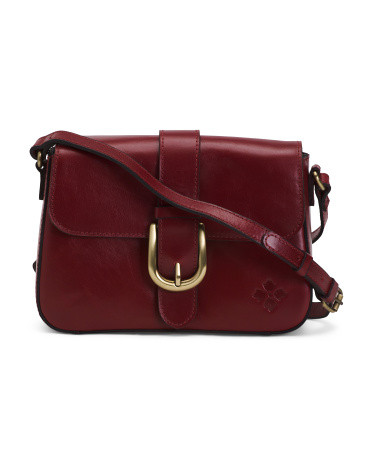 Leather Margaret Crossbody | TJ Maxx