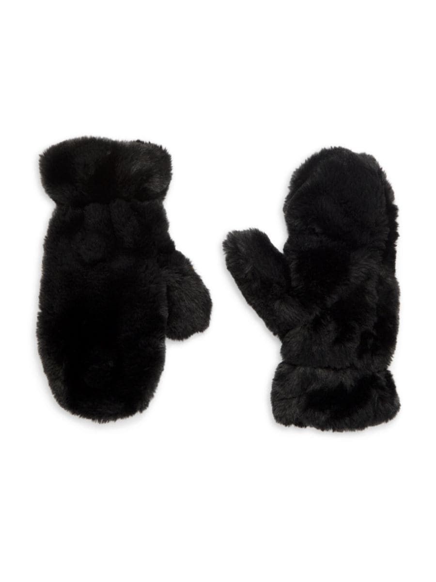 Apparis Coco Lightweight Faux Fur Flip-Top Mittens | Saks Fifth Avenue