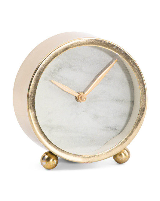 Marble Clock | TJ Maxx
