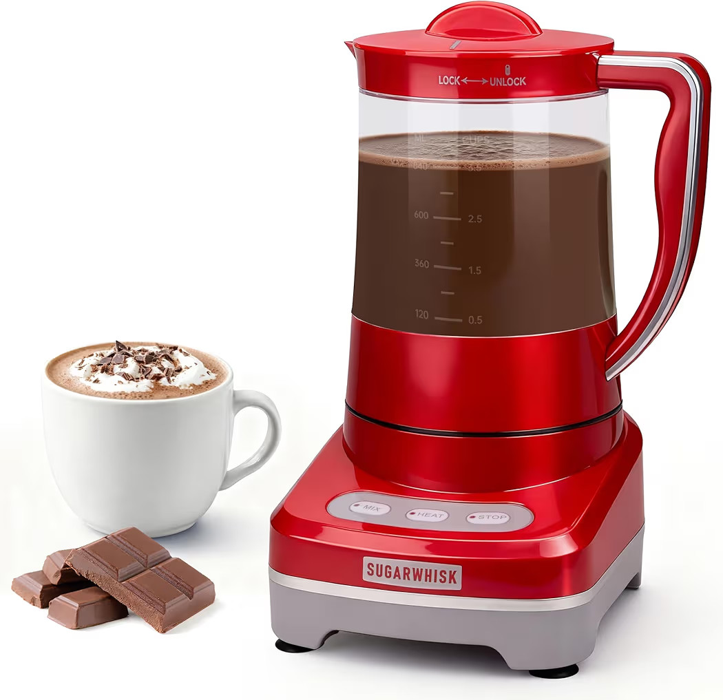 29 Oz Hot Chocolate Maker Machine, Electric Milk Frother and Steamer, Hot Cocoa Maker Machine for... | Amazon (US)
