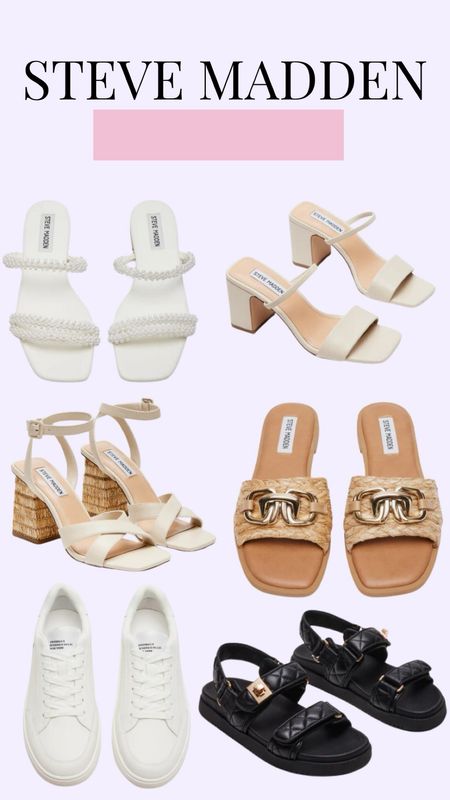 Found so many cute shoes on sale from Steve Madden, they’re perfect for Spring and Summer!! 

#LTKSaleAlert #LTKShoeCrush #LTKStyleTip