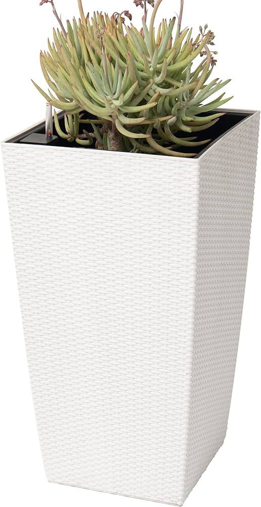 XBrand Tall Self Watering Indoor Outdoor for Patio Planter Pot, Decorative Gardening & Home Déco... | Amazon (US)